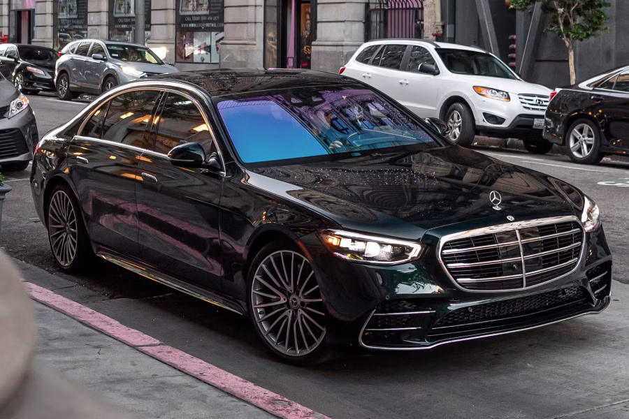 Mercedes S-Class Chauffeur Service - RCT