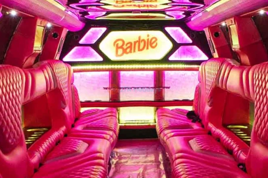 GMC Yukon Pink Limousine Service | Party & Event Limo Hire