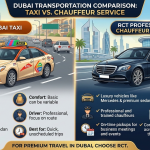 Taxi vs Chauffeur Service Dubai – Which is Better for Comfortable Travel?