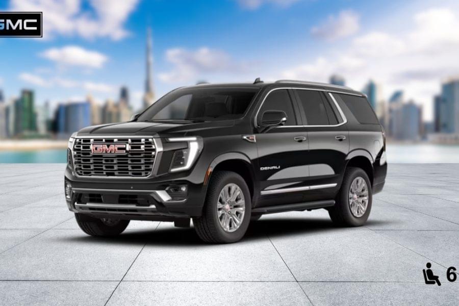 GMC Yukon Denali Chauffeur Service | Luxury SUV with Driver by RCT