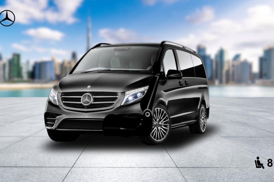 Mercedes V-Class Chauffeur Service Dubai & UAE | Premium MPV by RCT
